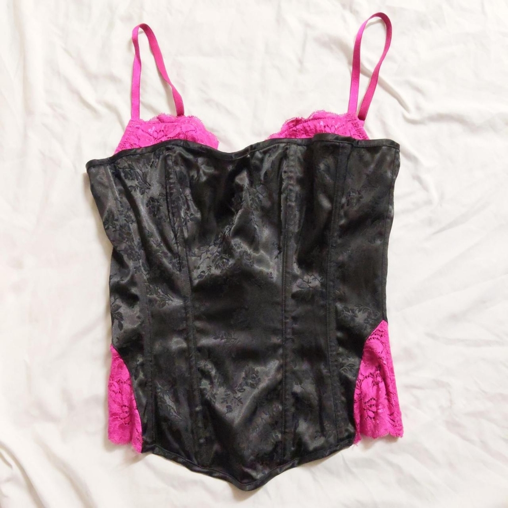Frederick's of Hollywood Corset Bustier Pin Up 34